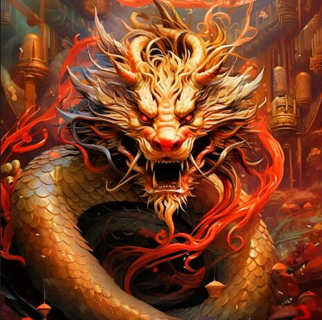 使用AI畫(huà)神龍超逼真，AI繪畫(huà)神龍的教程方法