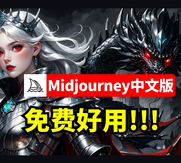 midjourney免費版借助AI生成藝術(shù)繪圖